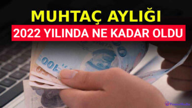 Muhtaç Aylığı Ne Kadar 2022